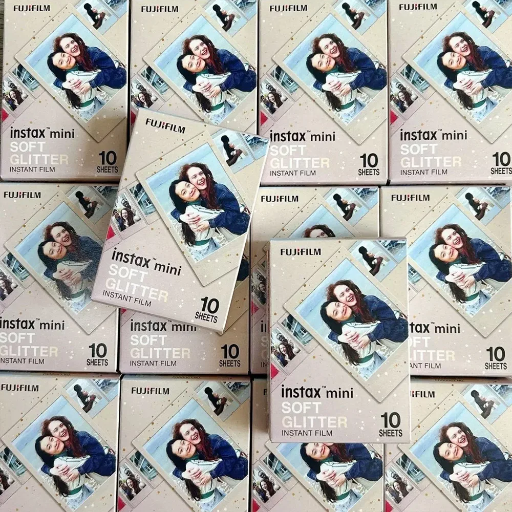 후지필름 인스탁스 미니 컬러 소프트 글리터 필름 포토 페이퍼 10/30매 (후지 미니 12/11/9/7s/25/26/90 인스턴트 카메라 SP-1 호환)
