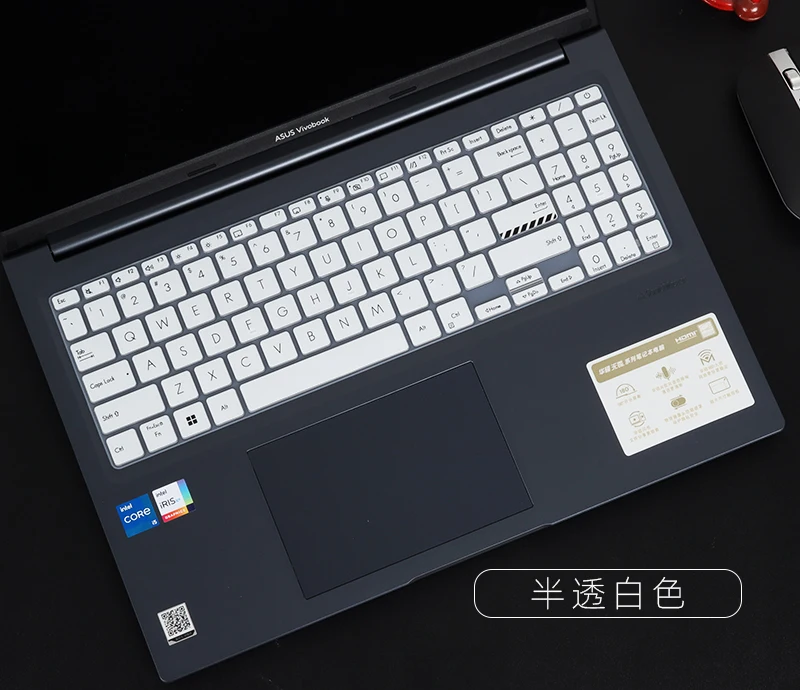 Asus VivoBook Pro 15 OLED K6502Z K6502ZE K6502ZC K6502 K 6502 ZE ZC 15.6 인치 용 실리콘 노트북 키보드 커버 스킨 프로텍터