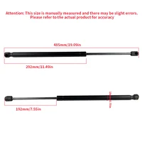 2PCS Rear Boot Tailgate Gas Struts For Hyundai i10 Hatchback I PA 2008-2013 430719071200, 81770-0X000, 81770-0X001 ,ADG05821, 2