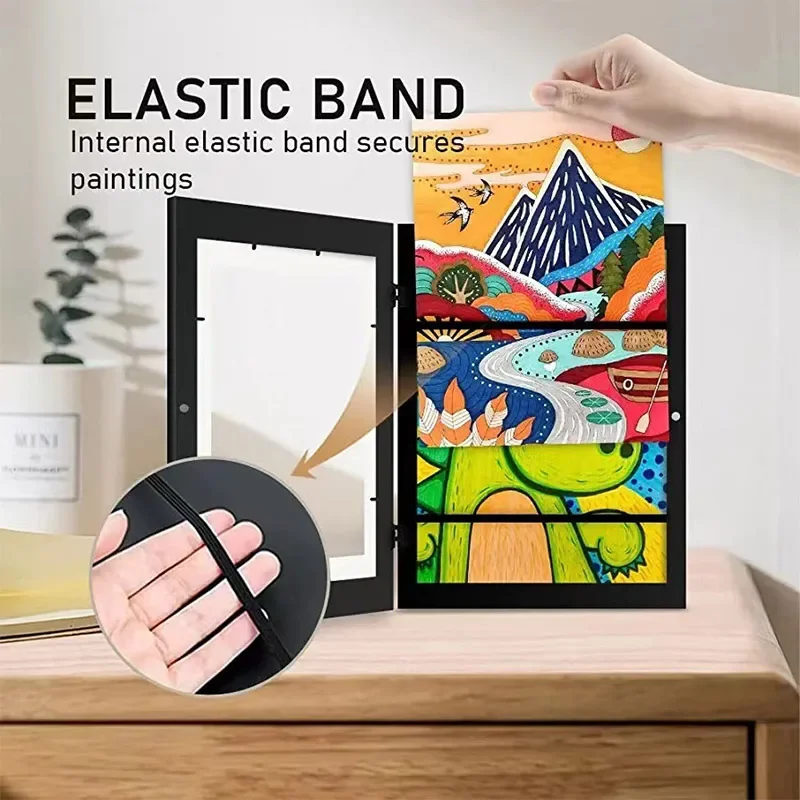 Children Art Frames Magnetic Front Opening for Poster Photo Drawing Paintings Pictures Kids Art Pictures Display Frames art frames photo frame