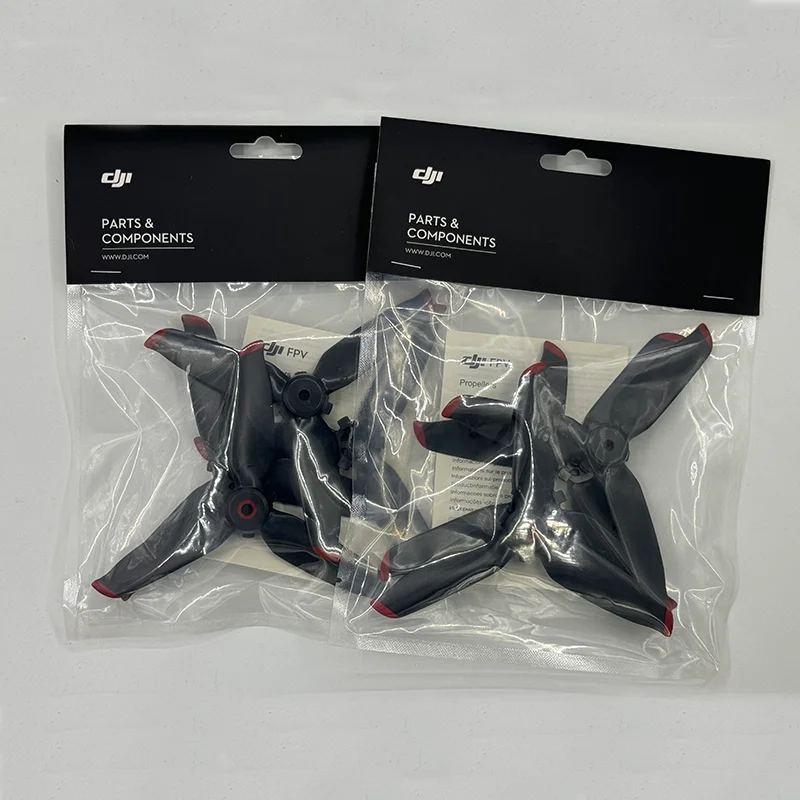Hélices DJI Originales - Lot de 4 Pales Blanc/Violet/Noir