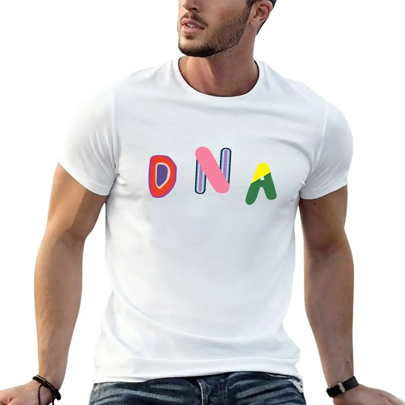 

DNA T-Shirt plus sizes aesthetic clothes for a boy men clothes