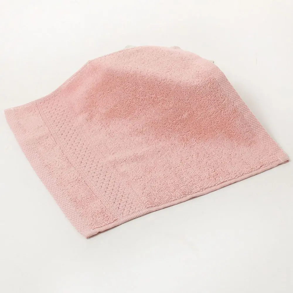 Cotton Antibacterial Absorbent Face Towel Square Scarf Dry Body Wash Cloths