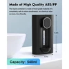 Mouthwash Dispenser For Bathroom, 18.26 Oz (540Ml) Touchless Auto Mouth Wash Dispenser With Magnetic Cups 3