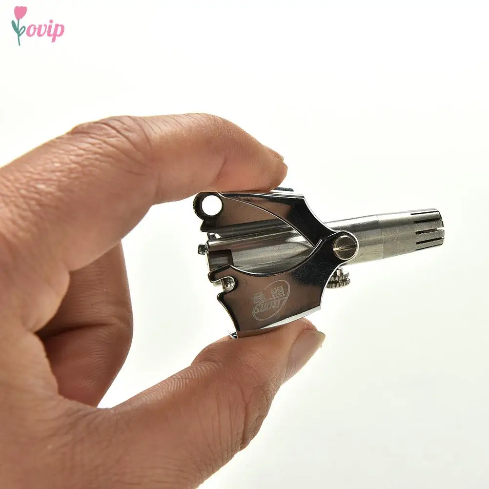 Nose Trimmer for Men Safe Stainless Steel Manual Trimmer for Nose Razor Shaver Washable Ear Hair