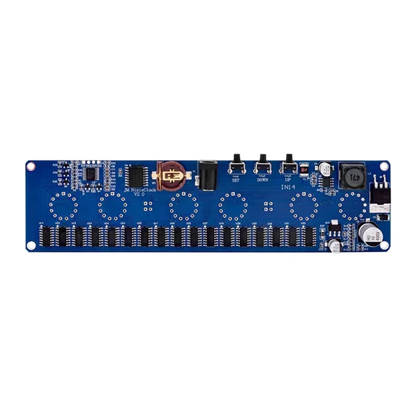 마이크로 USB 12V 전자 DIY 키트 IN14 닉시 튜브 디지털 LED 시계 선물 회로 기판 키트 PCBA-VVNB