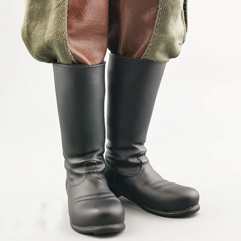 Botas de soldado para hombre, bota de combate táctico, botas altas negras, accesorio para modelo de figura de acción de 12 pulgadas, el mejor regalo, 1/6| | - AliExpress