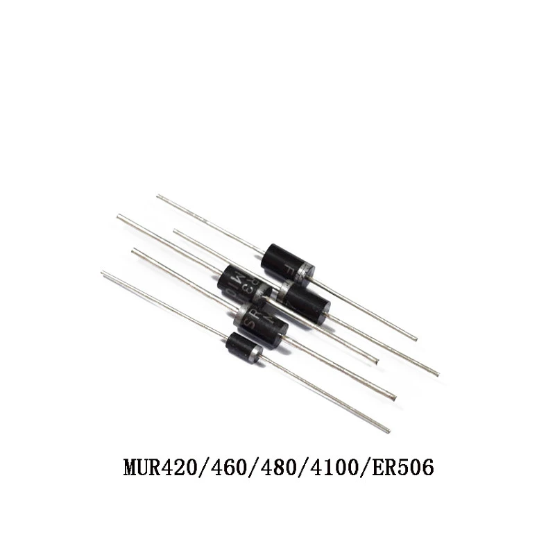 

(30 шт.) MUR4100 MUR4100E DO-41 4 ампер, суперфлейта от 50 до 1000 Вольт