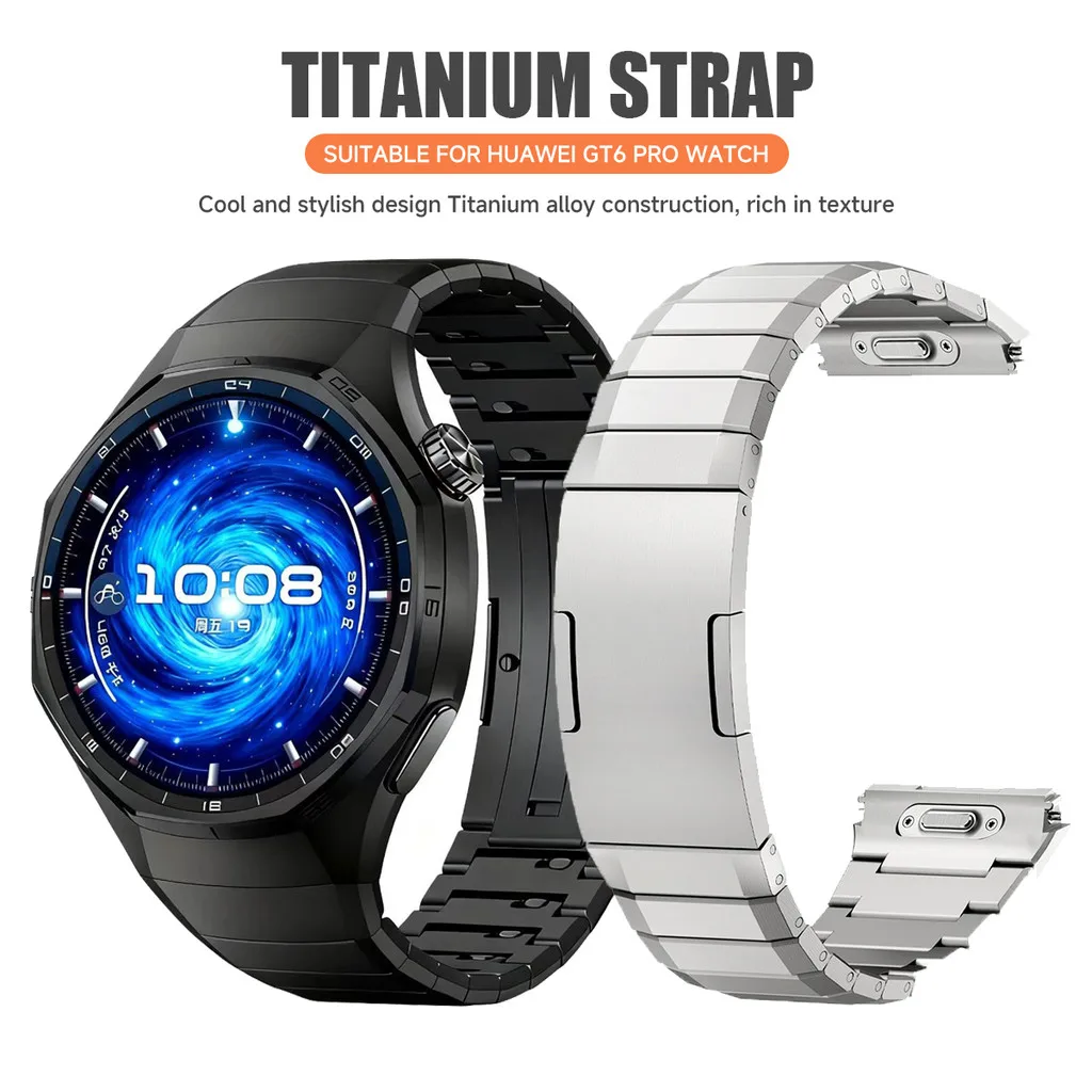 Luxury Titanium Alloy Metal Band Bracelet