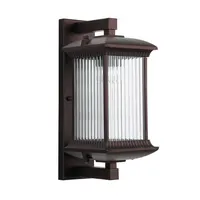 Outdoor Wall Lamp Metal Waterproof Outside Wall Lights AC90-260V Exterior Wall Lighting for Hotel Villa Big Porch Garden Gate 6