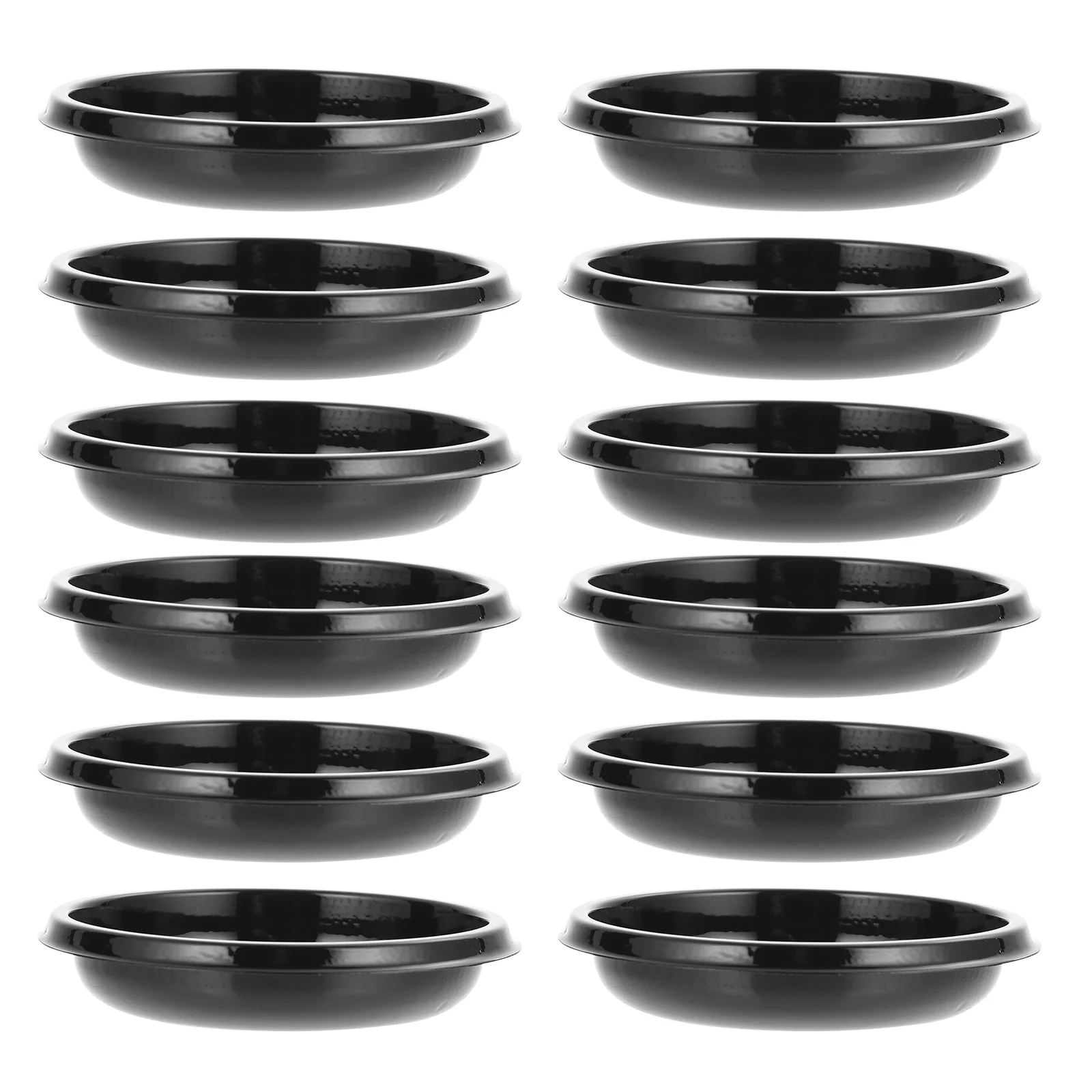 100Pcs Seasoning Dish Disposable Saucer Appetizer Plate for Home Hotel