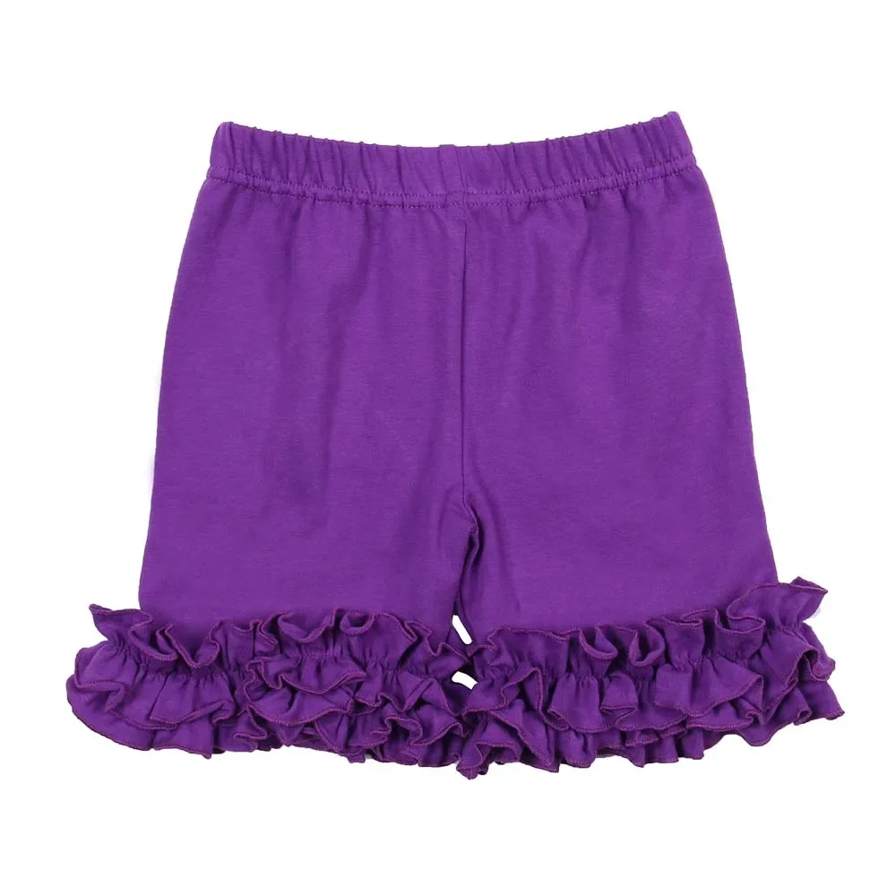 purple girls shorts