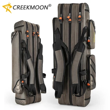 NON-foldable Multifunctional Large Capacity Fishing Rod Bag 2-4 Layer 80-130CM Waterproof Thickening Fishing Tackle Storage Case