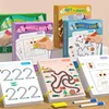 Tracing Books Erasable Montessori Pen Control Training Card for Kids Magical Basic Practice Copybook 1