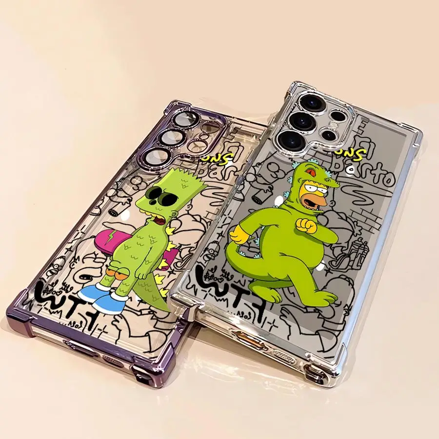 The Simpsons Cute Soft Phone Cover Case