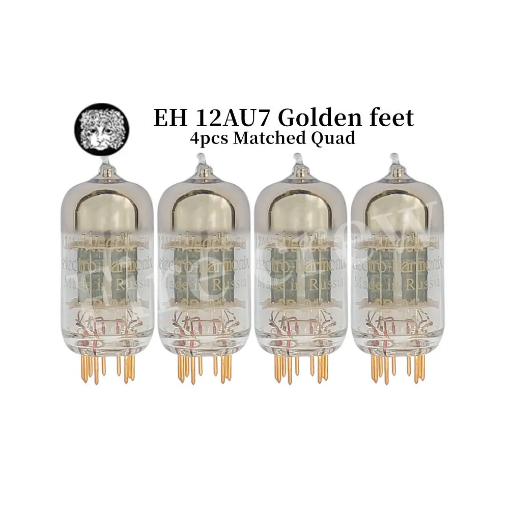 Fire Crew EH 12AU7 ECC82 Vacuum Tube Golden feet Upgrade 6189 5814 5963 6211 HIFI Audio Valve Electronic Tube Amplifier Kit DIY 6