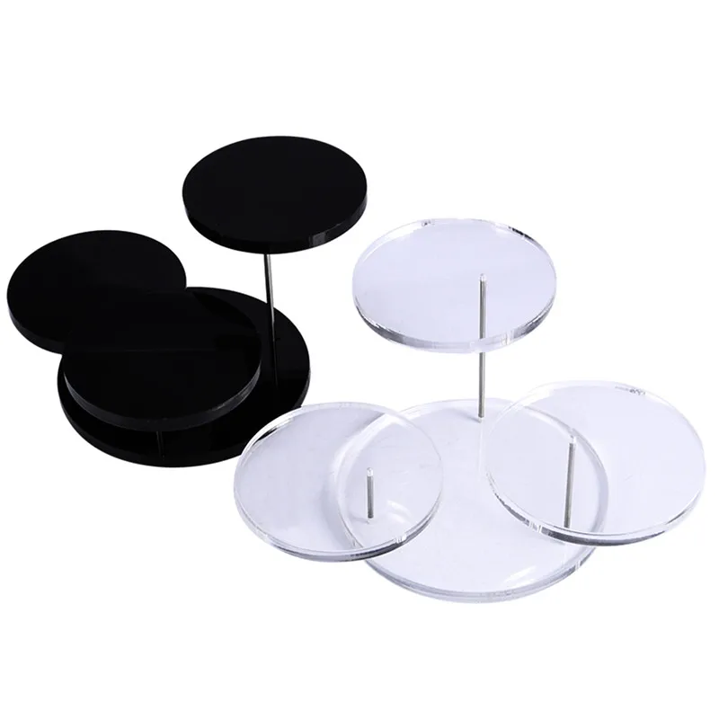 Cupcake Stand Acrylic Display Stand For jewelry/Cake Transparent Dessert Rack Wedding Birthday Party Decoration Tools