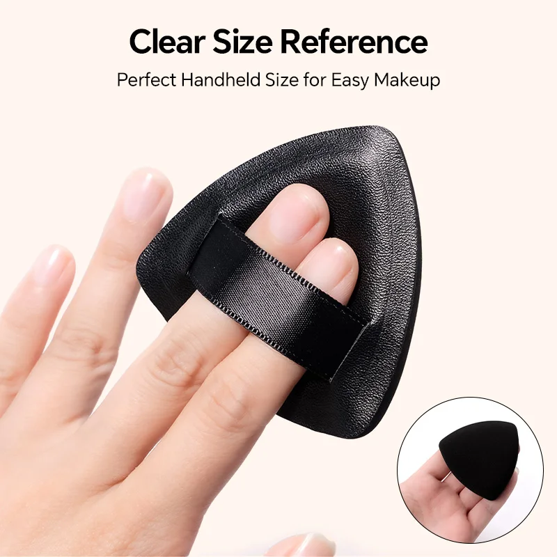 Pennello piatto per fondotinta con set di palette per miscelazione, spatola ultra sottile, pennello per contorno viso, spugnetta cosmetica, strumenti per il trucco di bellezza - immagine 3