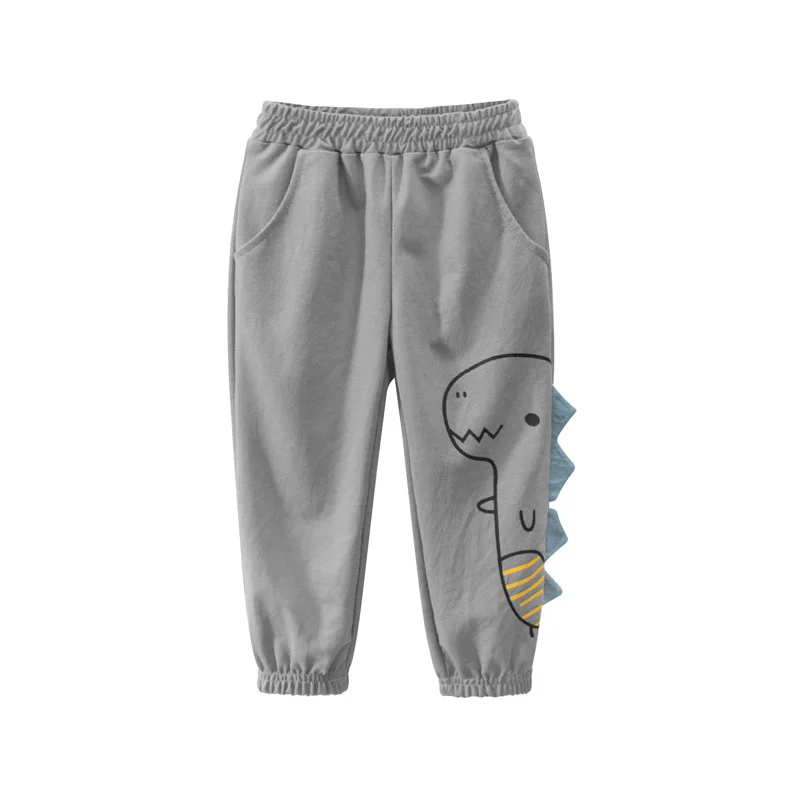 

Brand Toddler Boy Pants Children Clothes Spring Autumn Cartoon Dinosaur Pants Cotton Leggings Baby Boys Trouser Kids Harem Pants