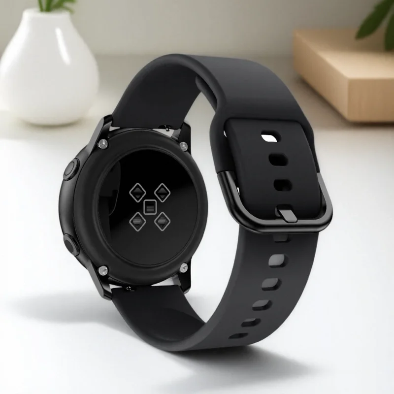 Universal Silicone Smartwatch Band - 20mm/22mm Strap