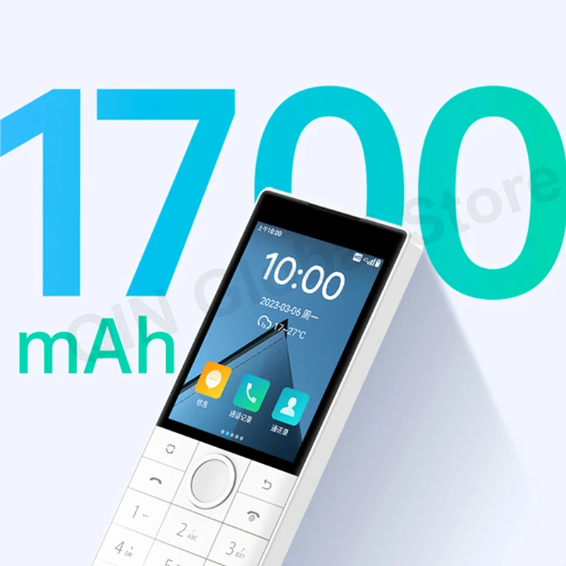Qin F22 Touch Screen No Camera Phone Wifi 2.8 Inch 16GB / 32GB MTK6739 Bluetooth 1700mAh Battery 480*640 Global Version Phone 4