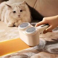 New Portable Electric Lint Remover Double Headed Fuzz Pellet Remover Machine Wireless Sweater Shaver Removes Clothes Shaver 1