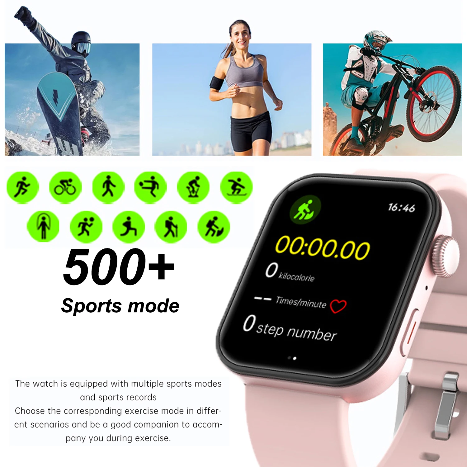 2025New Sport Watch FIT 3 Smartwatch,Global Version, compatible with iOS and Android,1.82-inch AMOLED Display, Bluetooth calling 5