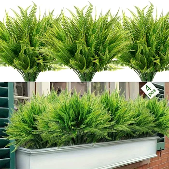 Artificial Boston Fern Bushes 1