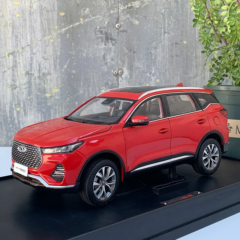 

1:18 Diecast Model for Chery Tiggo 7 2022 SUV Alloy Toy Car Miniature Collection Gifts TXL VX