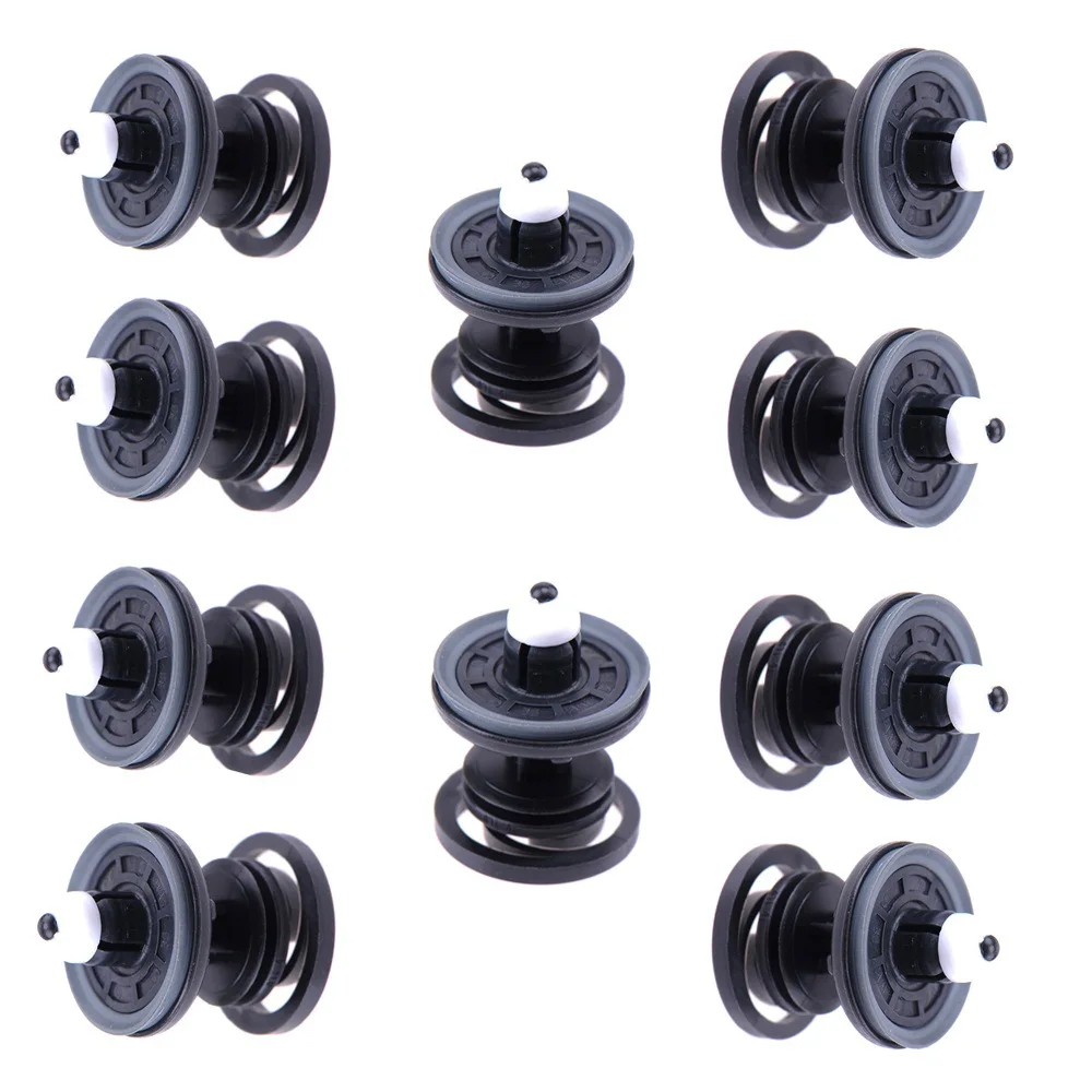 Plastic Hair Clips 10x Interior Door Fasteners Trim Panel Card Clips For VW Volkswagen Touran Tiguan Golf Passat Polo Car Plastic Rivets Fasteners