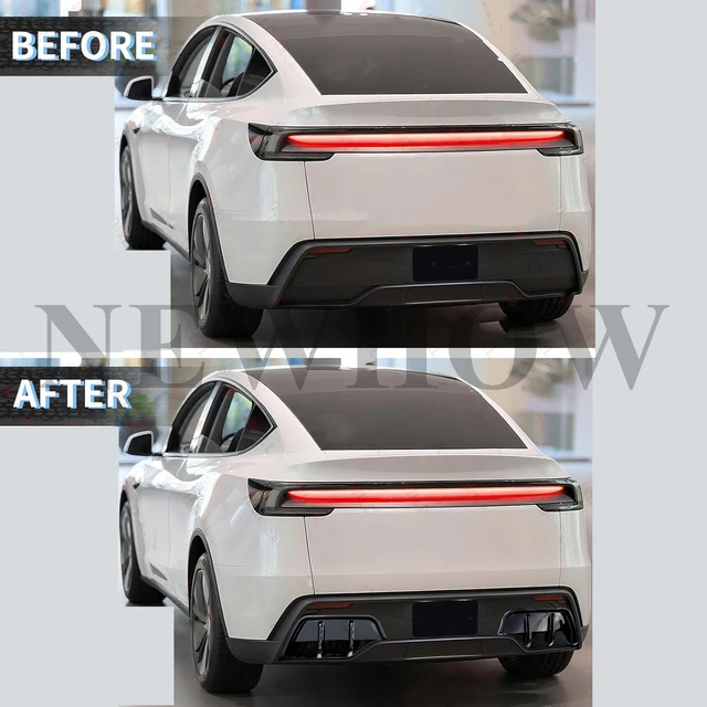 Rear Bumper Diffuser Lip for Tesla Model Y 2025 2026 Juniper