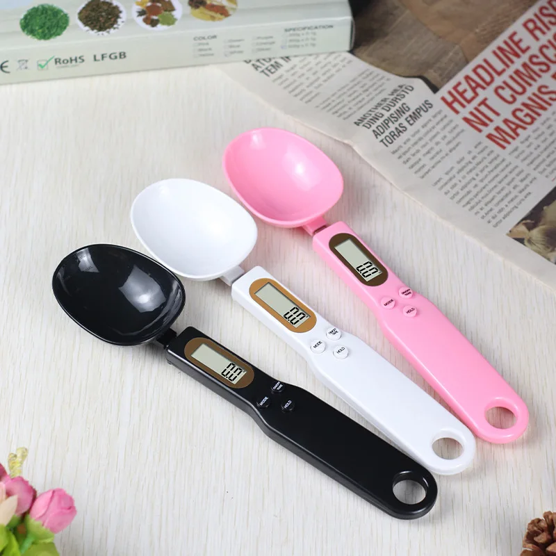 

0.1/500g LCD Digital Kitchen Scale Electronic Cooking Food Weight Measuring Spoon Coffee Tea Digital Spoon Scale Kitchen Tool