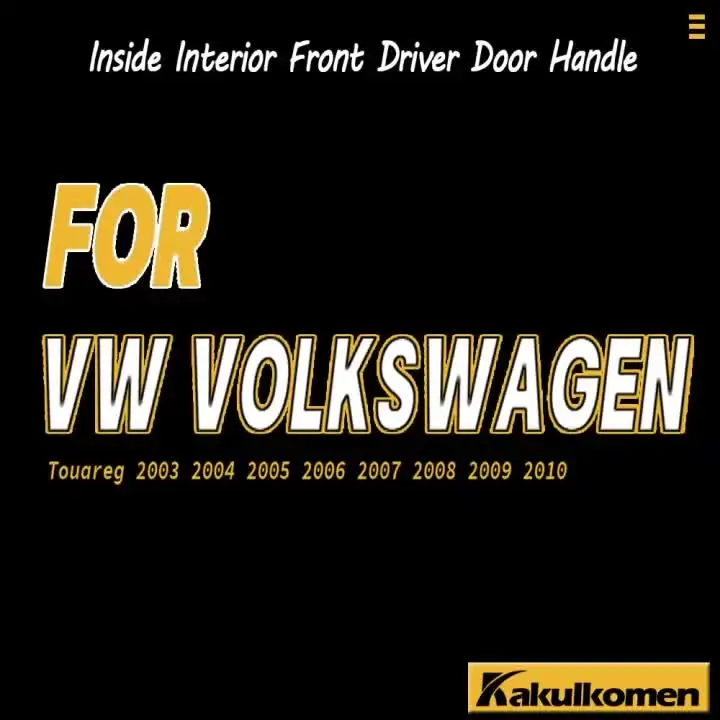 Maniglia Pannello Porta Interno In Pelle Per VW Touareg 2003-2010 – Ricambio Lato Guida – Colore Marrone (Anti Graffio, Design Aggiornato) - 6
