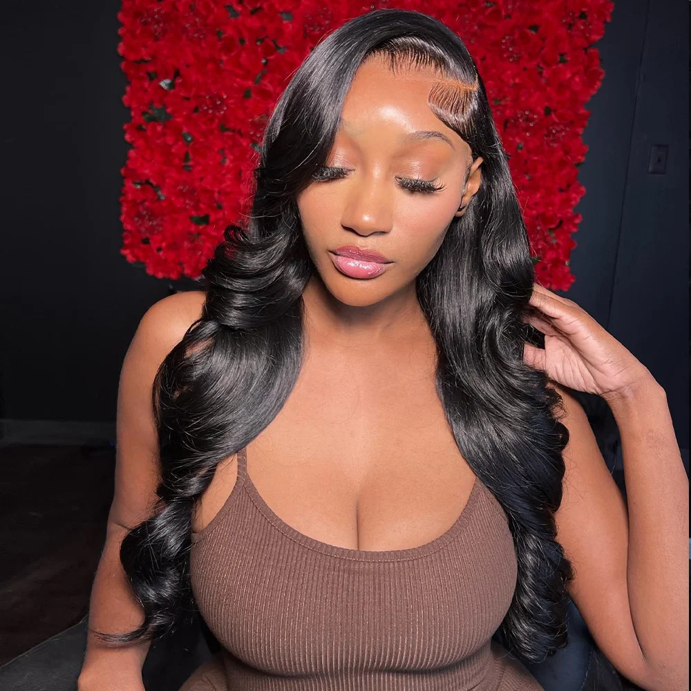

13x6 Hd Loose Body Wave Lace Frontal Wig Brazilian Hair Preplucked Body Wave Lace Front Wigs For Women Human Hair Pre Plucked