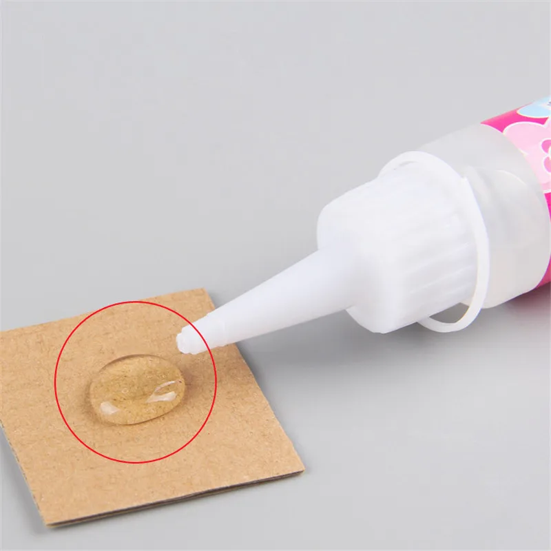 30ml Clear Silicone Liquid Glue Children Student Bonding Paper Crafts Safety Adhesive Home Tool Office School Supply Stationery - 3