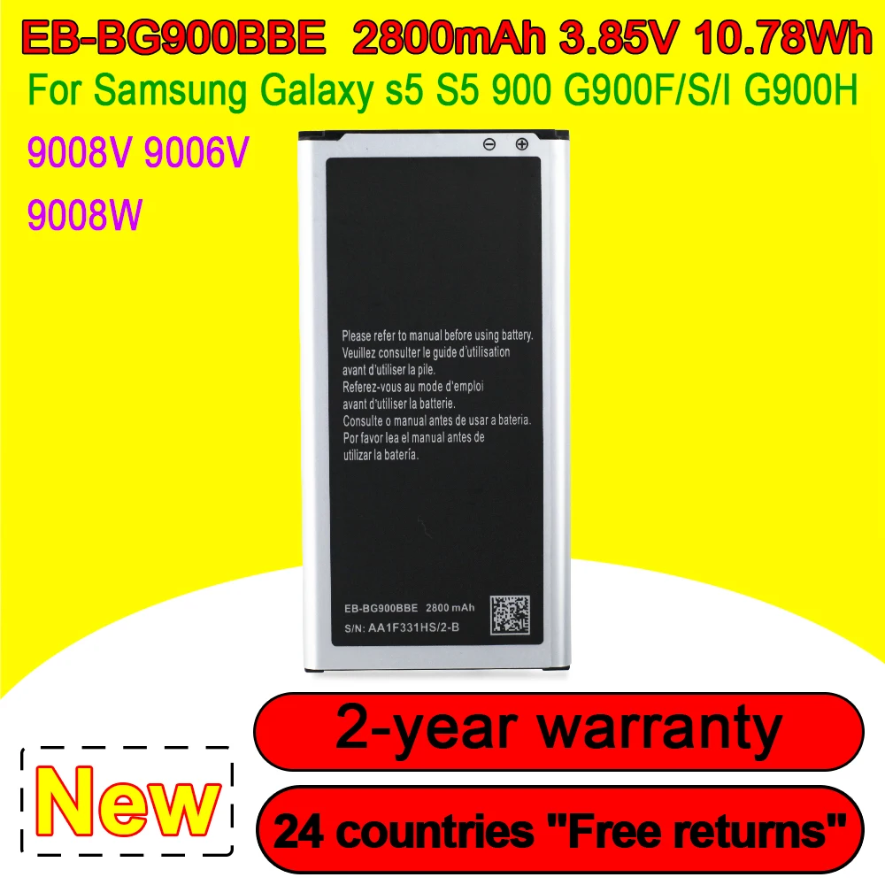EB-BG900BBE EB-BG900BBU Battery For Samsung Galaxy s5 S5 900 G900F