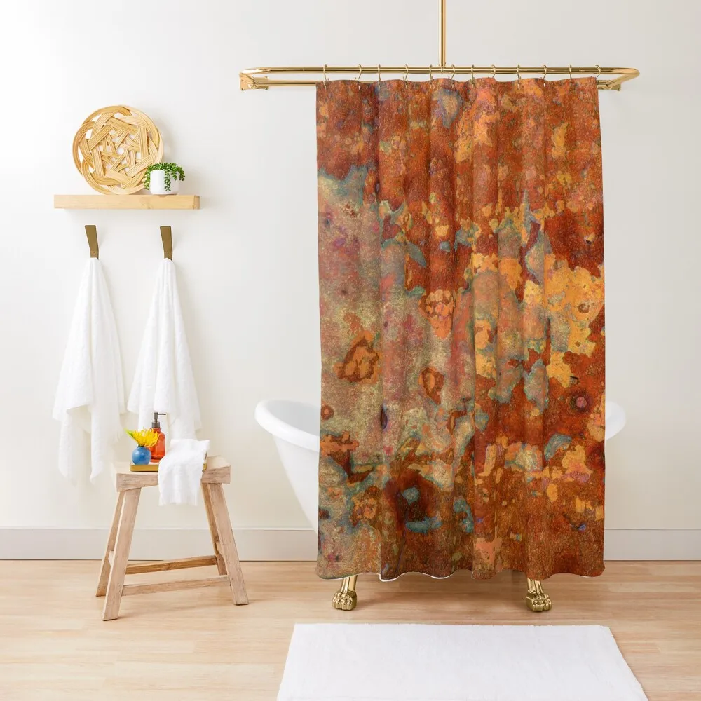 

Copper Patina 03912 Shower Curtain For Bathroom Waterproof Fabric Bathroom Set For Bathroom And Shower Curtain