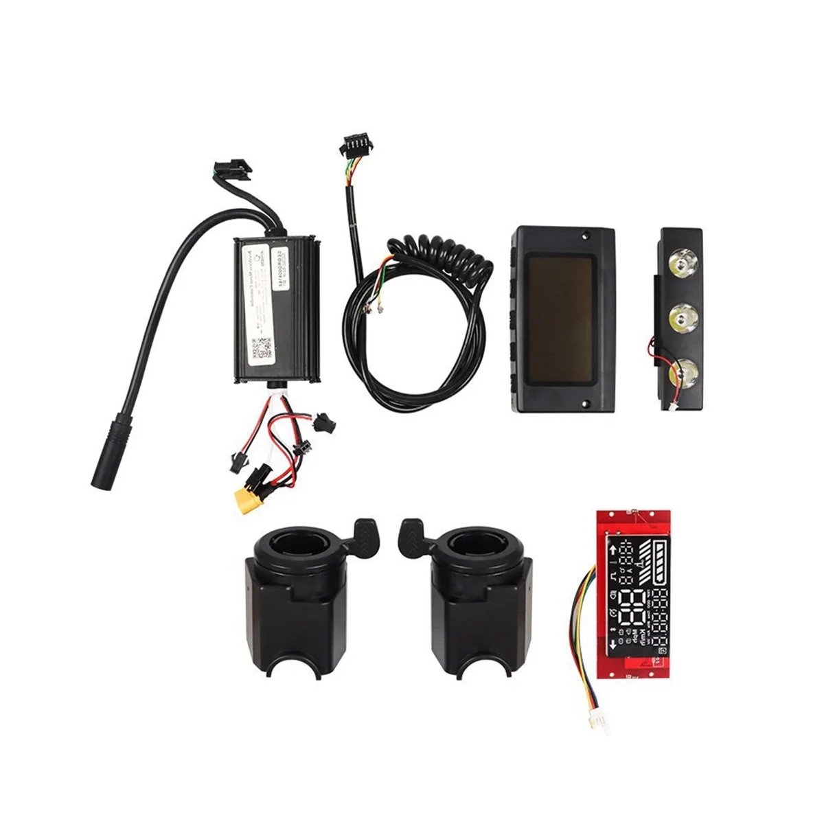 

Аксессуары для электрического скутера, 8-дюймовый контроллер инструмента, Главная плата, дисплей, ручка лампы, перчатки для Kugoo