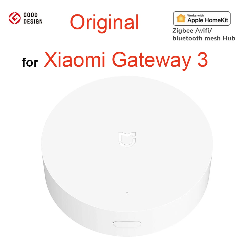 Xiaomi Mijia Gateway 3 Zigbee Wifi Bluetooth Mesh Hub Smart Home Hub For  Mijia App Apple Homekit Or