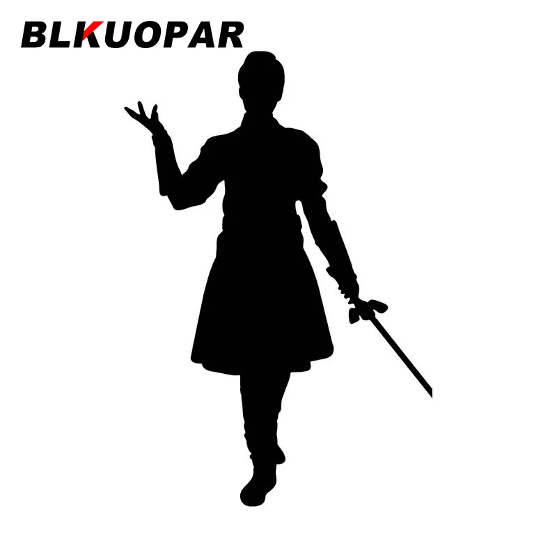 

Автомобильные наклейки BLKUOPAR с изображением женщины-солдата, водонепроницаемые наклейки, граффити, солнцезащитный крем, индивидуальный декор, автомобильные аксессуары, творческая графика «сделай сам»