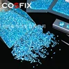Top Belgium Cut Small Size Stones Loose Sea Blue Green Pomegranate Red Moissanite 0.8mm-3mm DLab Grown Moissanite Diamonds Bead 1