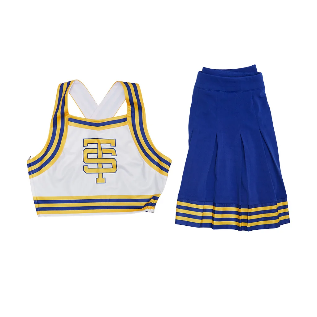 thumbnail image 1 of Uniforme de animadora Taylor Swift, disfraz de Halloween, disfraz de Cosplay, disfraces de baile de hip hop, minifalda, traje de animadora para niñas, 1 of 5