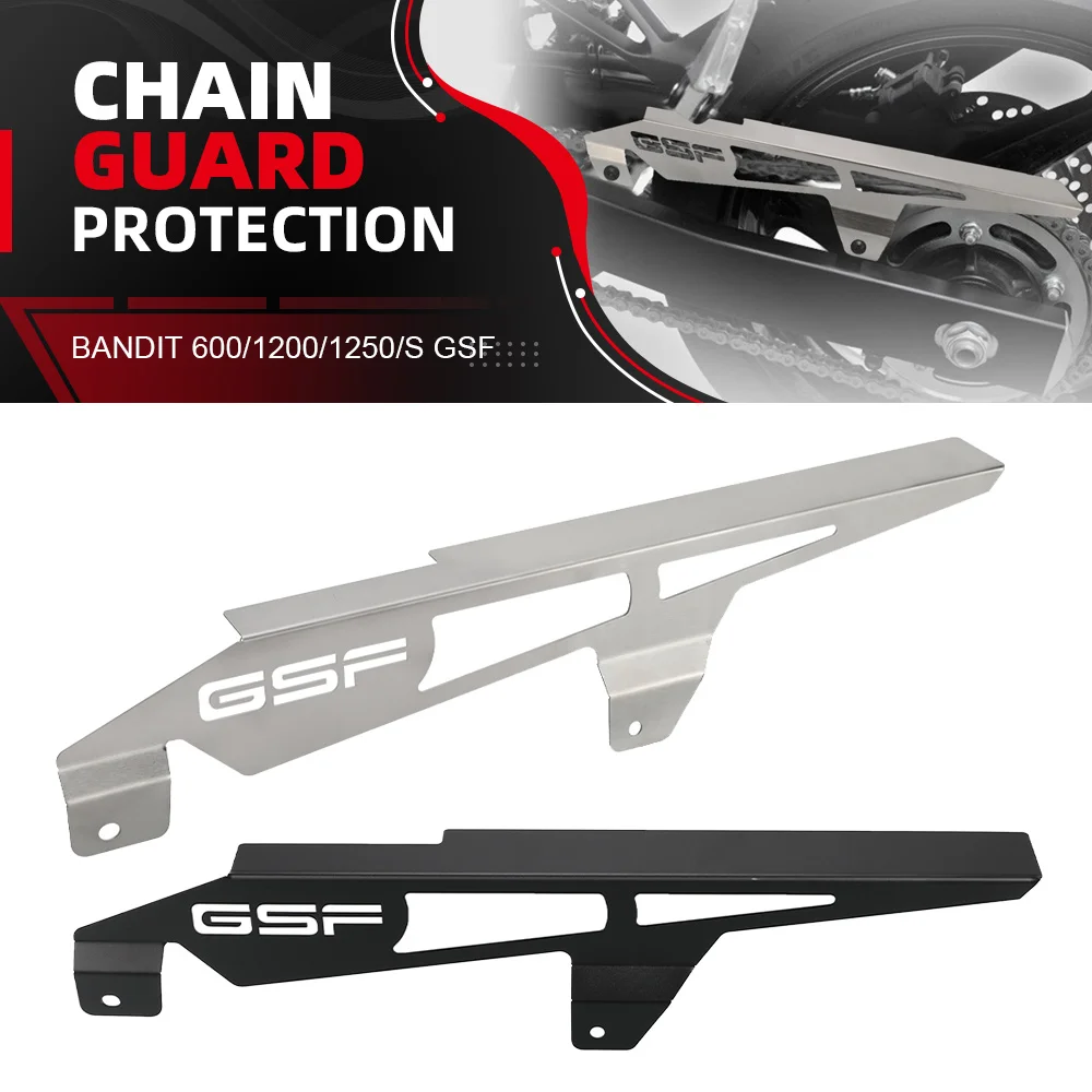 

FOR Suzuki Bandit 600/1200/1250/S GSF600 GSF1200 GSF1250 Bandit /S Motorcycle Front Guard Cover Protector Chain Decorative Guard