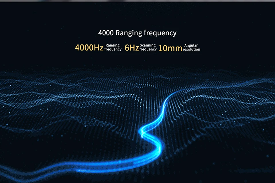 LiDAR Triangulation Radar D200 Scanner LD14P for Autonomous Navigation Hazard Ob