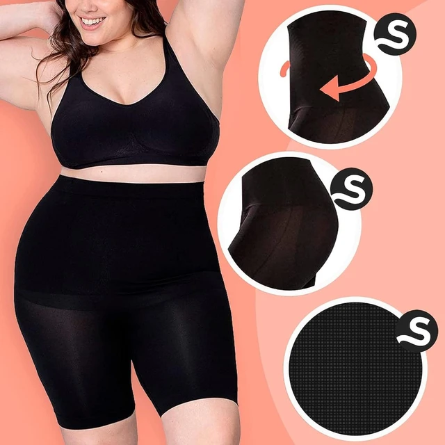 Seamless High Waist Underwear New Fat Burning Compress Belt Butt Lifter  Shapewear Useful Shapewear Abdomen Control