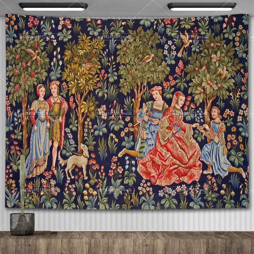 La Dame a la Licorne 'Le Gout' Tapestry La Dame a la Licorne 'Le Gout' Tapestry