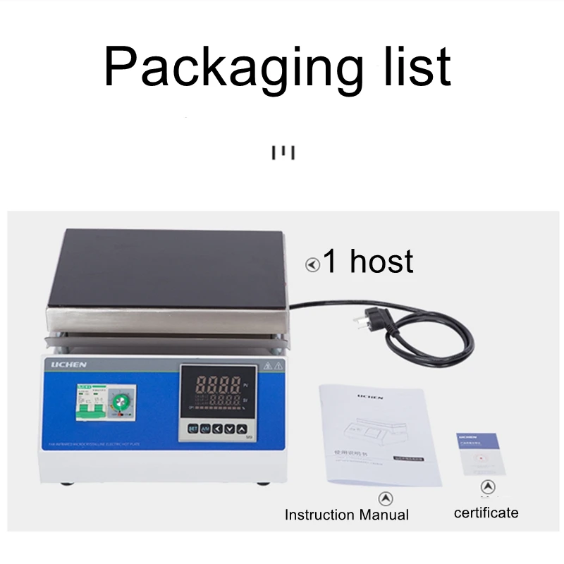 

DB-2AB Electric heating plate Graphite heating plate Laboratory preheating platform Stainless steel constant temperature