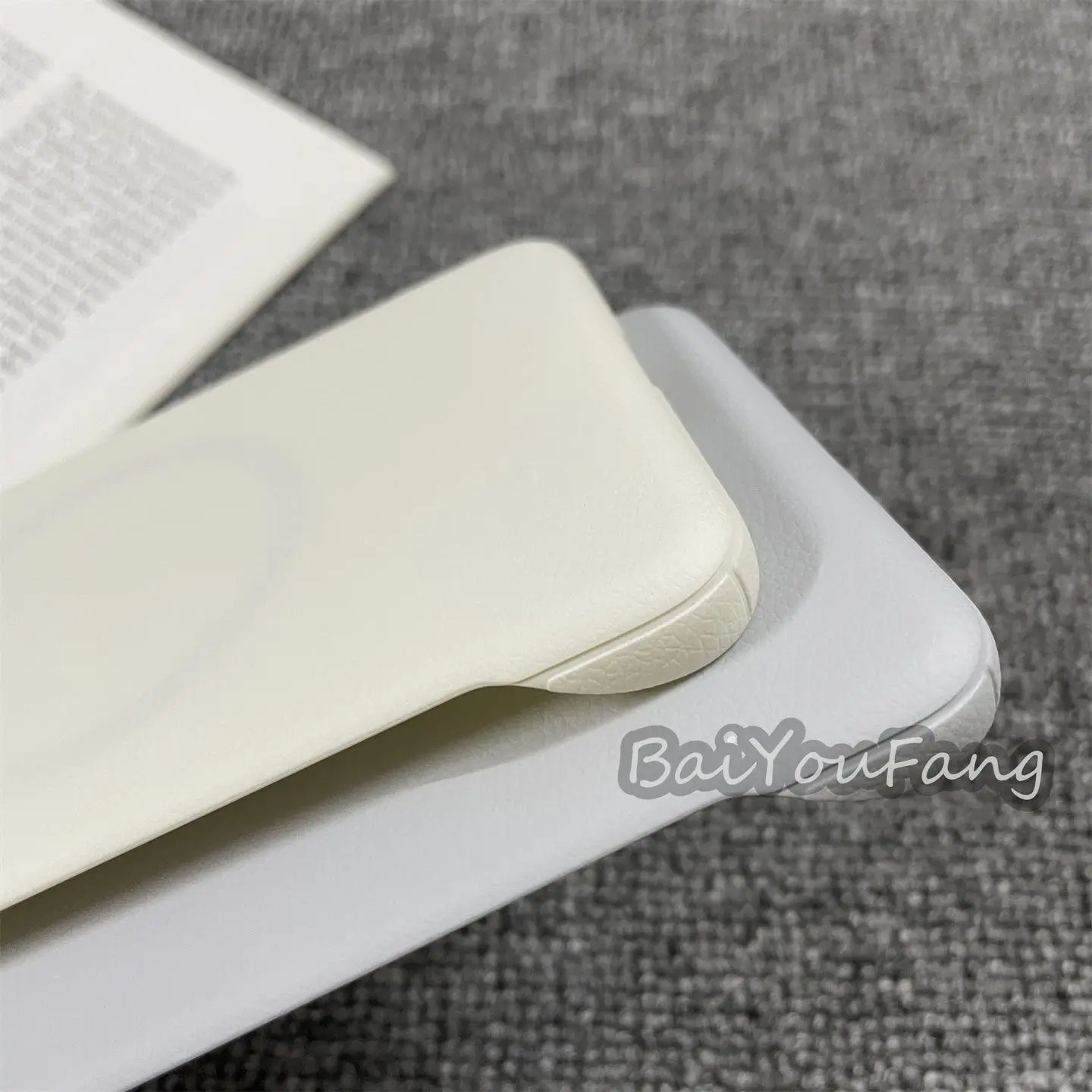 Ultra-sleek Magnetic Leather Phone Case with Wireless Charging Capability