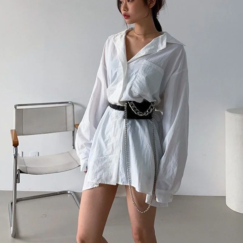 Mini Women Waist Bag Crocodile Pattern PU Leather Thick Chain Wild Waist Bags Lady Small Flap Crossbody Lipstick Bags Packs Sac