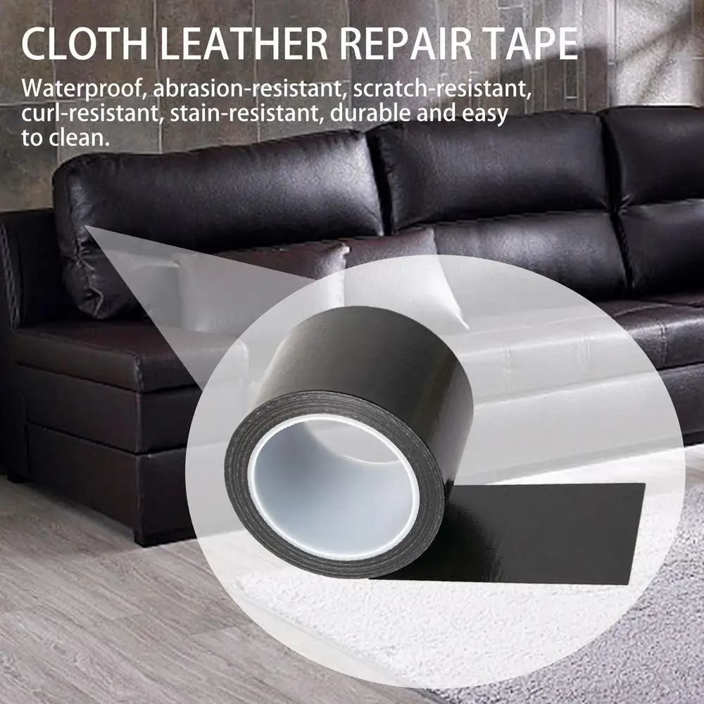 Black Leather Repair Tape Waterproof Leather Repair Patch Sticky Fix PU  Leather Sticker Multifunctional SelfAdhesive Repair Tape - AliExpress